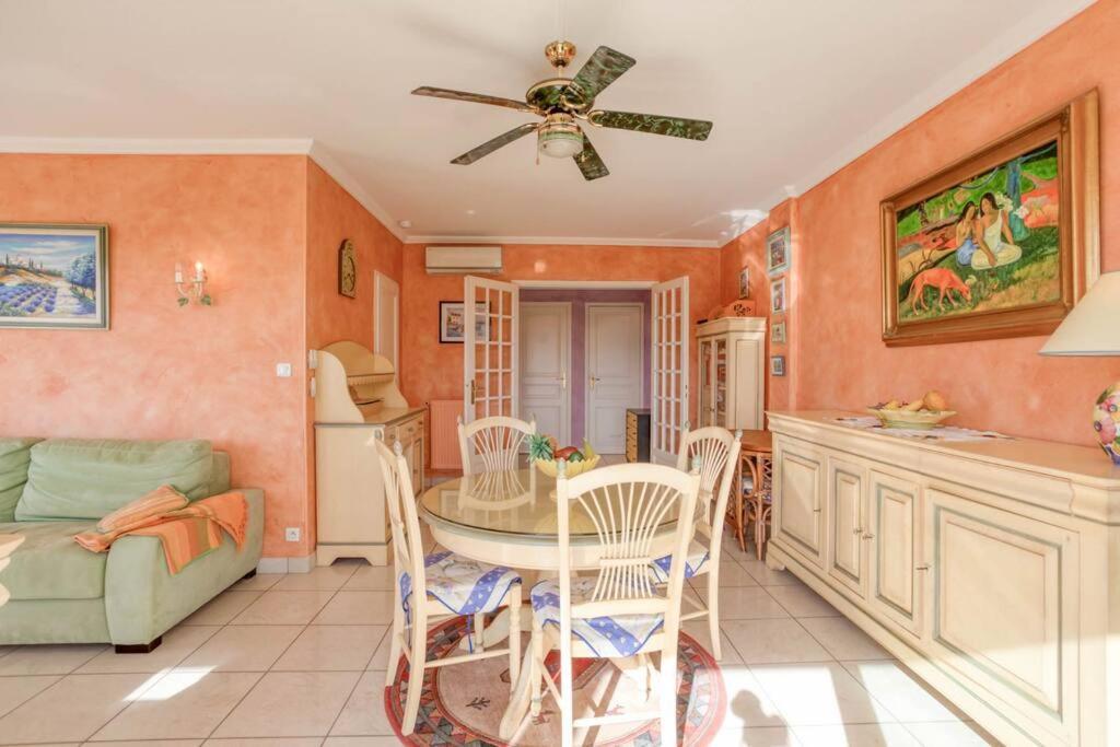 A6- 2 Bdr Incredible Sea View - Ac, Garage & Terrace Apartment Antibes Exterior photo