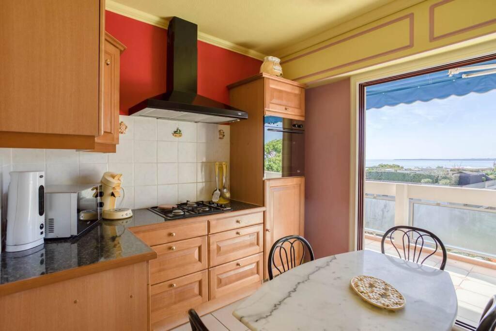 A6- 2 Bdr Incredible Sea View - Ac, Garage & Terrace Apartment Antibes Exterior photo