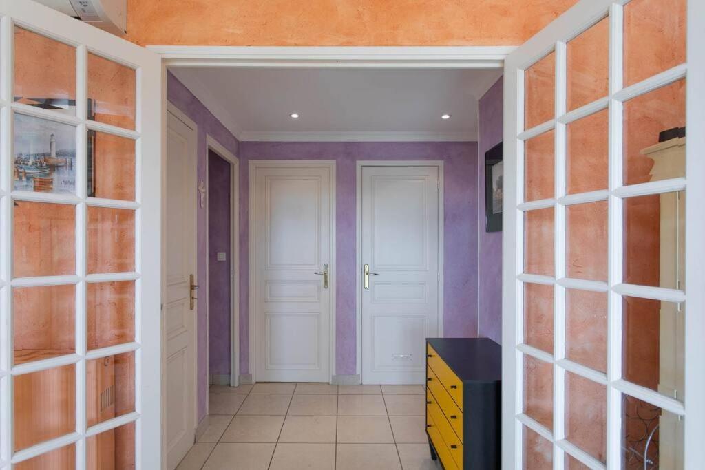 A6- 2 Bdr Incredible Sea View - Ac, Garage & Terrace Apartment Antibes Exterior photo
